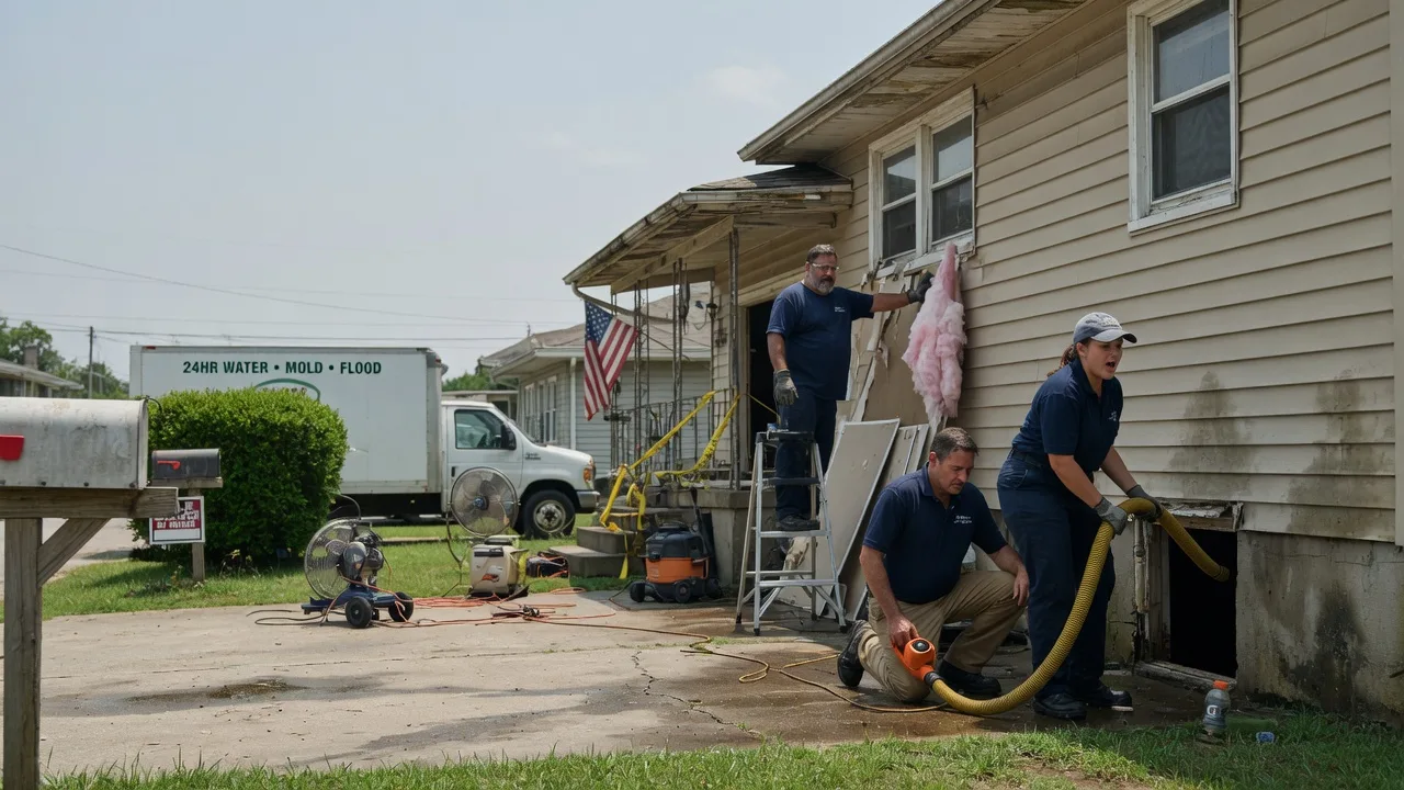 Water Damage Repair in Fisherville, KY near me